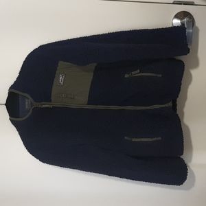 Eddie Bauer Chilali Fleece Jacket (Navy/Khaki)
